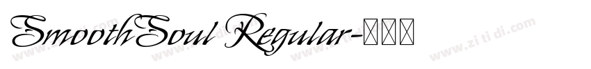 SmoothSoul Regular字体转换